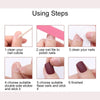 Handmade 3D Bow Teddy Bear Press On Nails